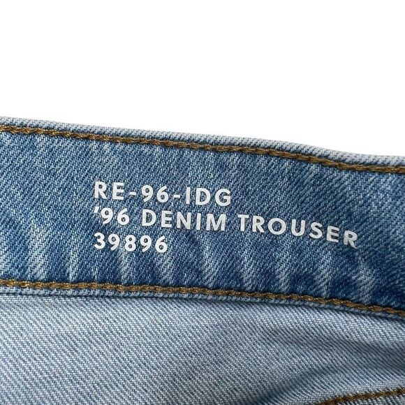 J. Crew '96 Denim Trouser Wide-Leg Flare Jeans Size 27 - Picture 3 of 9